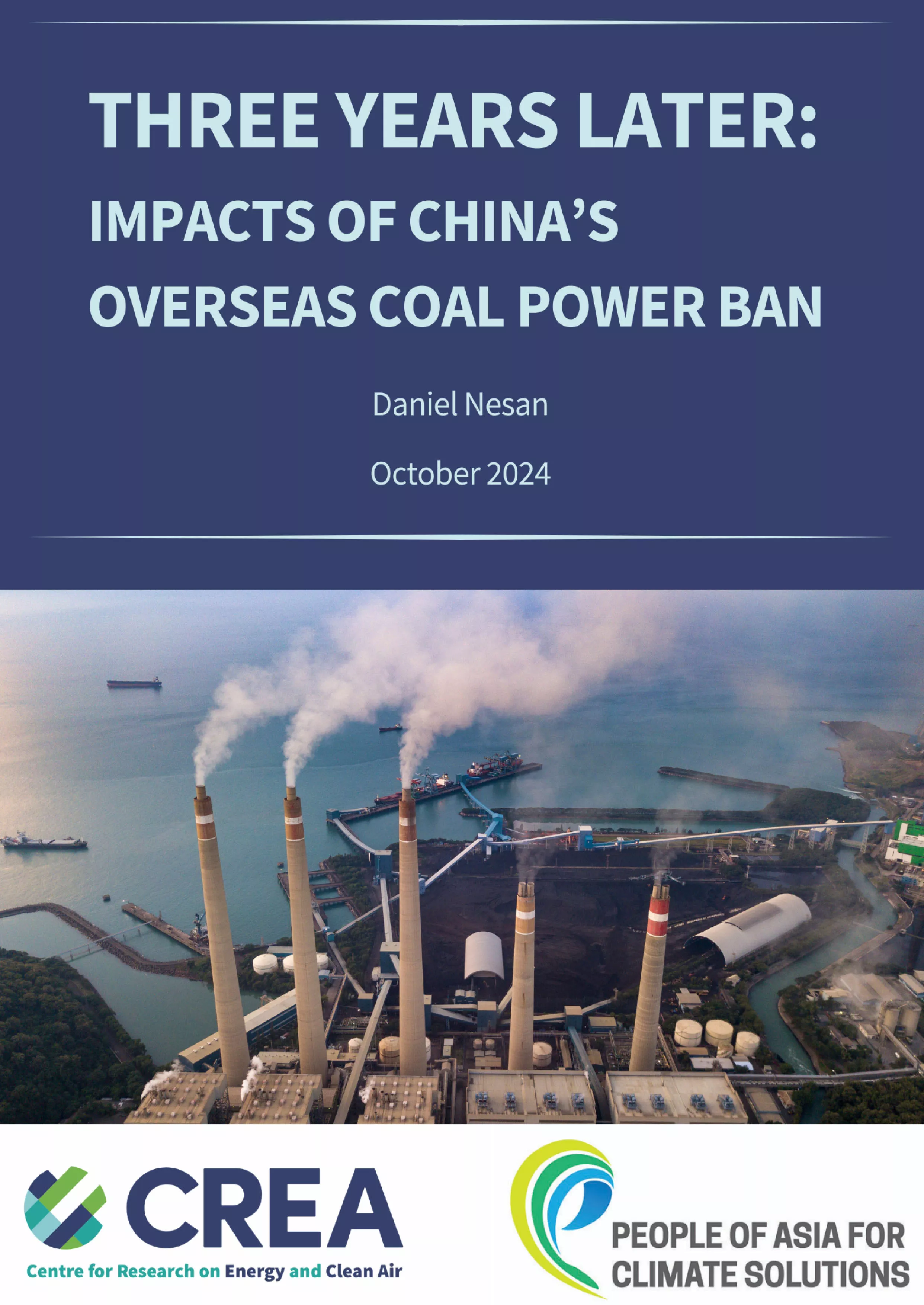 3-Years later: Impacts of China's Overseas Coal Power Ban