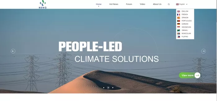 Energy Newswire Website“New Energy Era”Unveiled in China for Global Readers