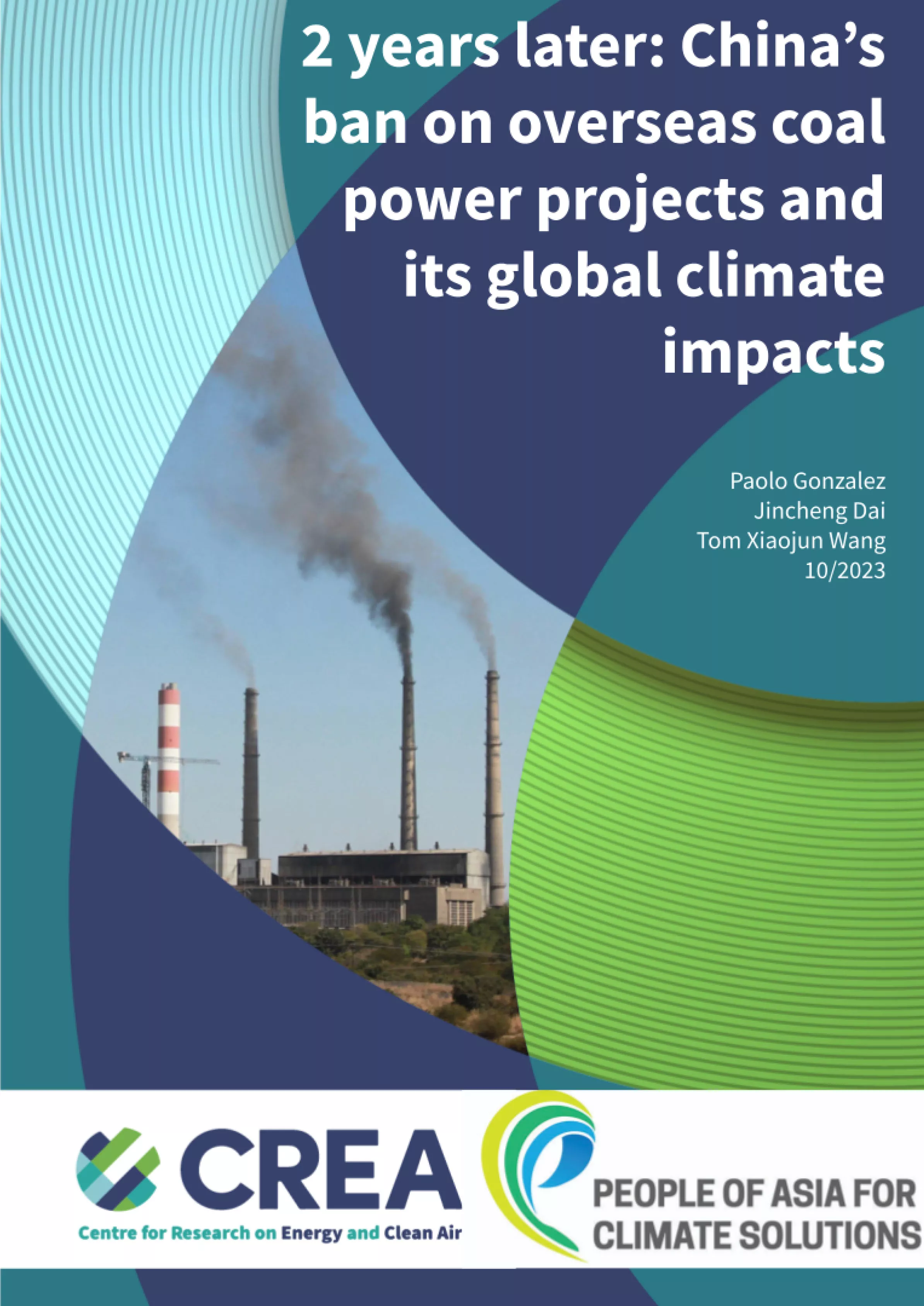 2-Years Later: China's Ban on Overseas Coal Power Projects and Its Global Climate Impacts